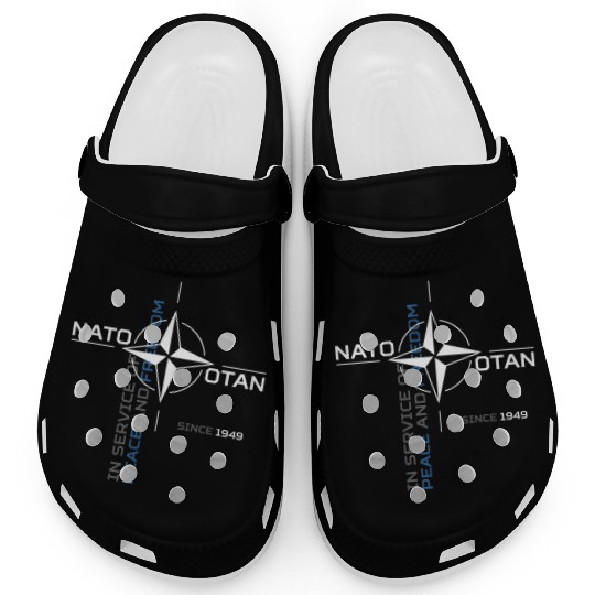 Peace And Freedom Otan Nato Clogs