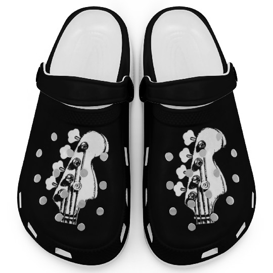 Guitar Classic Rock & Roll Guitar Lover Guitar Clogs