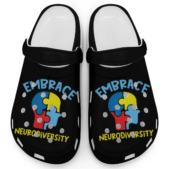 Embrace neurodiversity Clogs