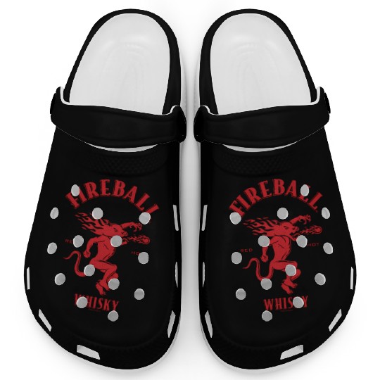 Fireball Whiy Red Hot Burns Like Hell V2 Clogs