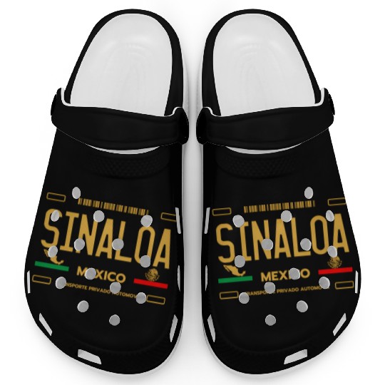 Sinaloa Meco License Plate Aesthetic Sinaloa Clogs