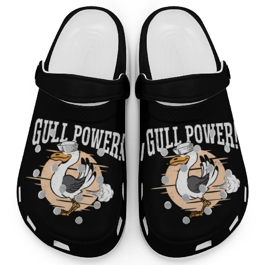 Gull Power Whirer Bird Seabird Seagull Clogs