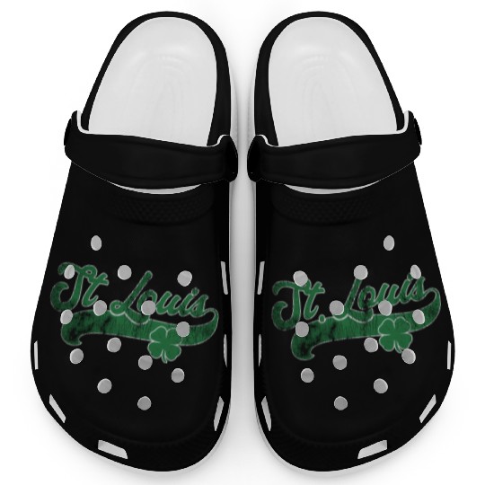 St Louis Shamrock St Patrick'S Day Saint Paddy'S Clogs