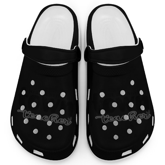 just a Small Town Teacher Clogs