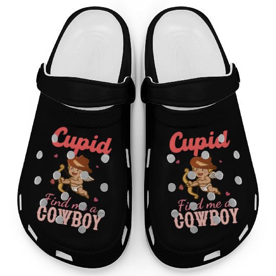 Cupid Find Me A Cowboy Clogs