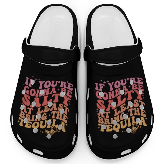 Fried Pickle Whore Funny Pickle Lover Food Clogs