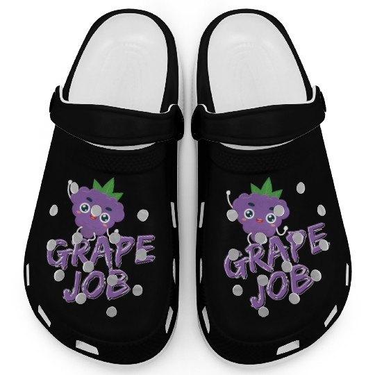 Grape Job Clogs