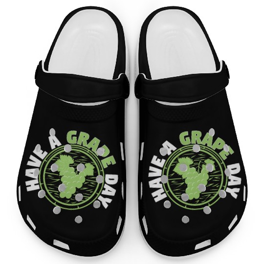 Have A Grape Day Clogs