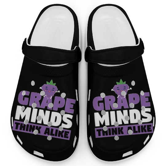 Grape Minds Think Alike Clogs