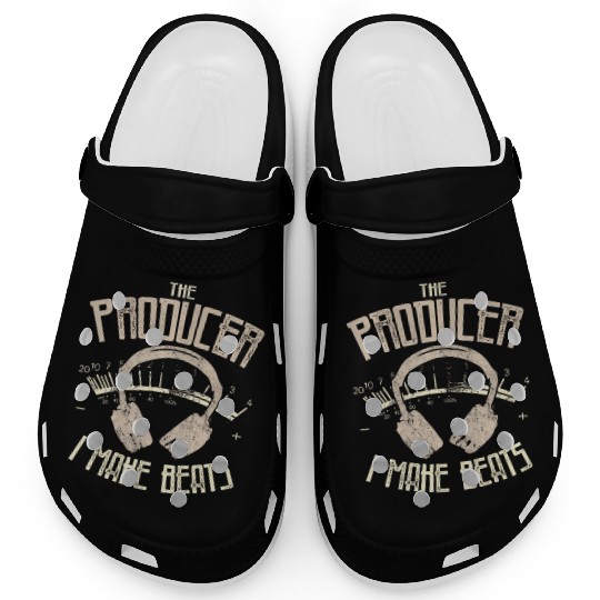 I Make Beats Hip Hop Music Producer Clogs