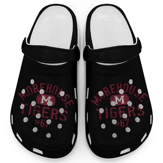 Morehouse Maroon Tigers Vintage 1867 Clogs