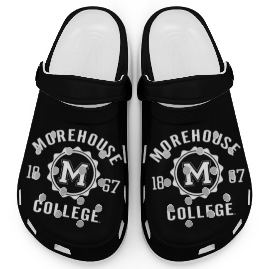 Morehouse Maroon Tigers Stamp Logo Officially Lice Clogs