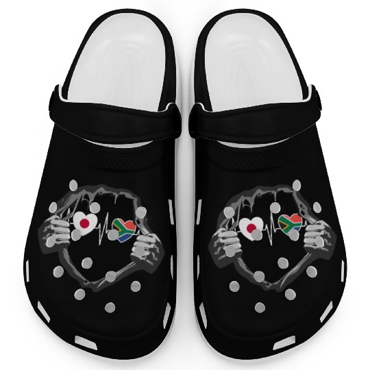 Japan And South Africa South African Flag Clogs