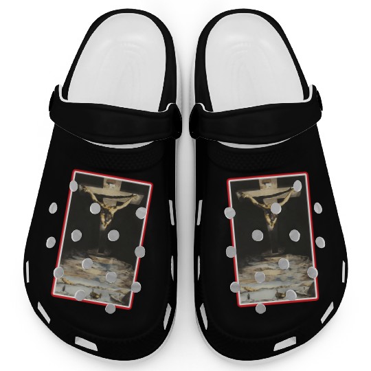 Christ Of Saint John Of The Cross Famous Painting Clogs