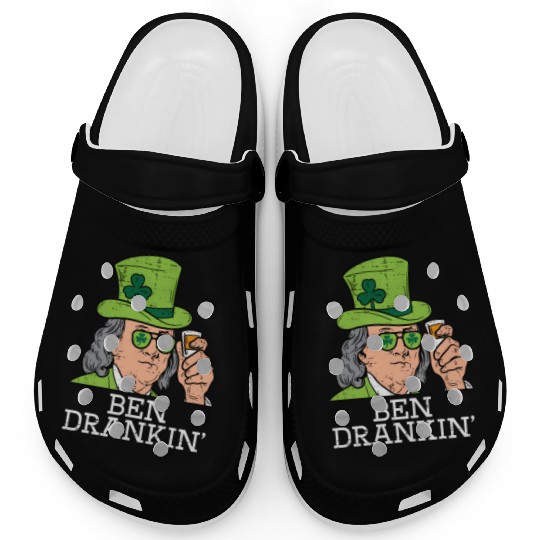 Ben Drankin Saint Paddys St Patric Day Clogs