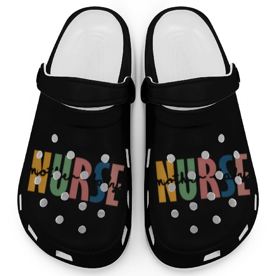 Leopard Mother Baby Nurse Nursing Student School Clogs