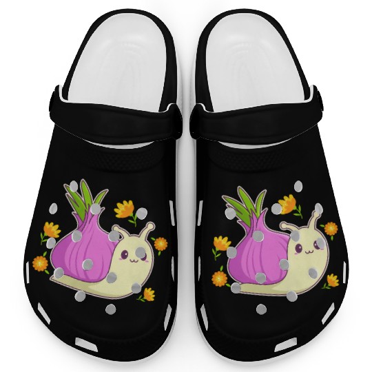 Aesthetic Kawaii Onion Clogs