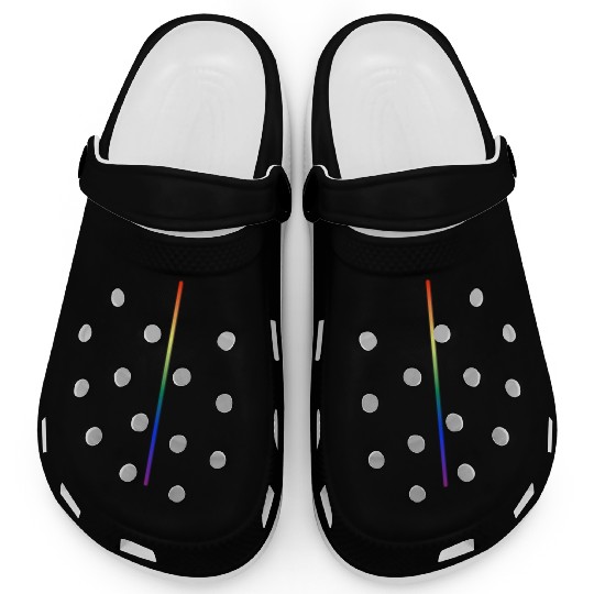 Rainbow Pride Clogs
