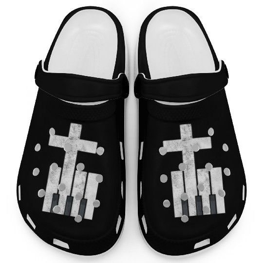 Piano Cross Christian Pianis Clogs