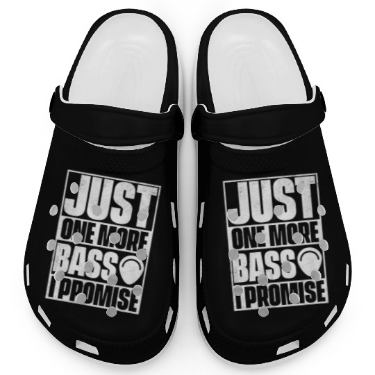 Just One More Bass Guitar I Promise Clogs