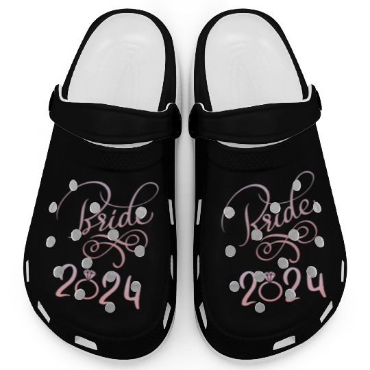 Bride To Be 2024 Fiancã© Engagement Announcement Clogs