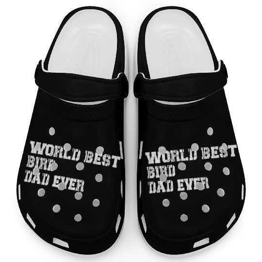 world Best dad ever funny fathers day Clogs