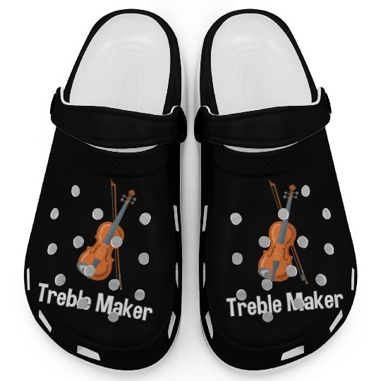 Violinis Treble Maker Violin with bow Clogs