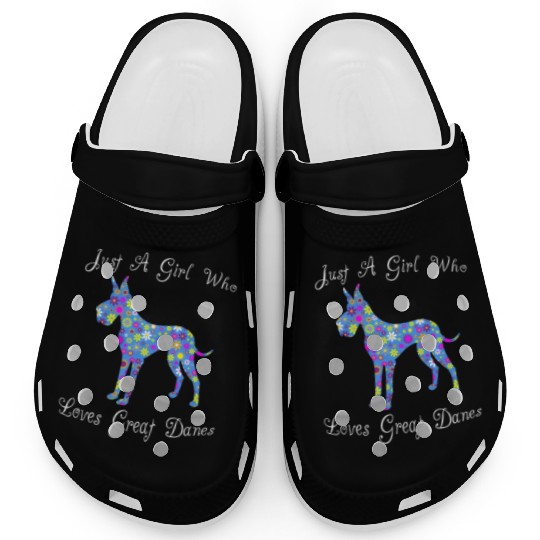 Great Dane Dog Inred Sayings For Clogs