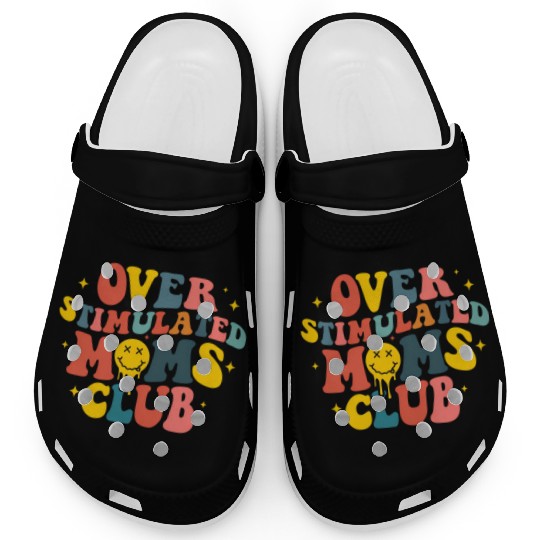 Overstimulated Moms Club Clogs