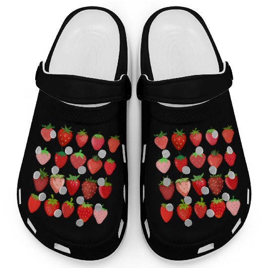 Cottagecore Kawaii Strawberry Aesthetic Clogs