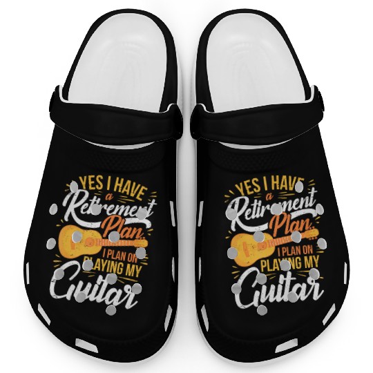 Retired Guitar Player Retirement Guitarist Clogs