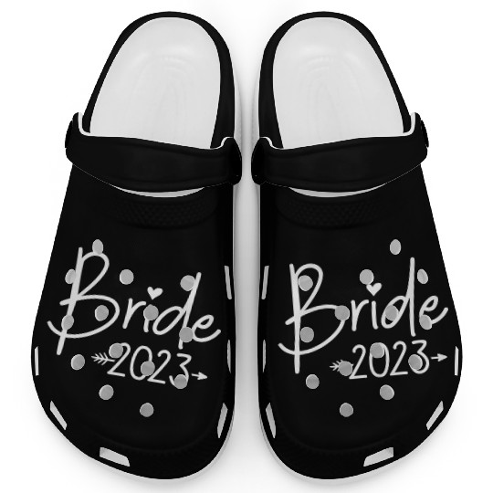 Bride 2023 For Wedding Or Bachelorette Clogs