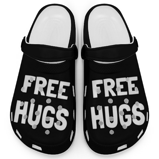 Free Hugs Optimist Hugging Wo Clogs