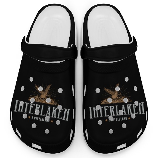 Interlaken Moains Switzerland Hiking Outdoors Clogs