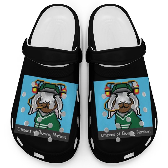 Citizens of Bunny Nation NFT #100 Artwork Clogs