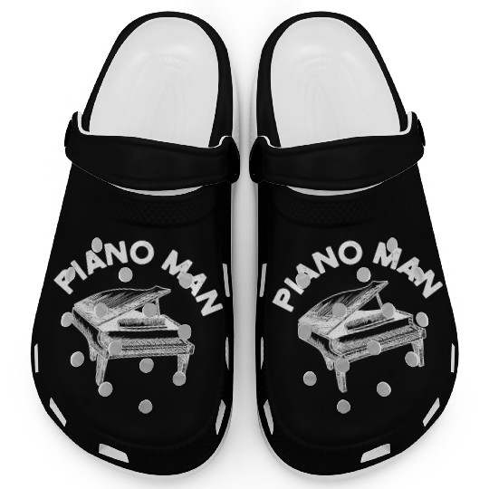 Baby Grand Piano Man Teacher Student Pianist s Clogs