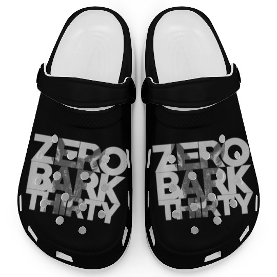Zero Bark Thirty Belgian Malinois Military Dog Clogs