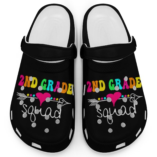 2nd Grade Squad Second Teacher Student Team Back Clogs