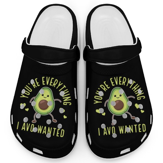 Avocado Lover Cute Gift Clogs