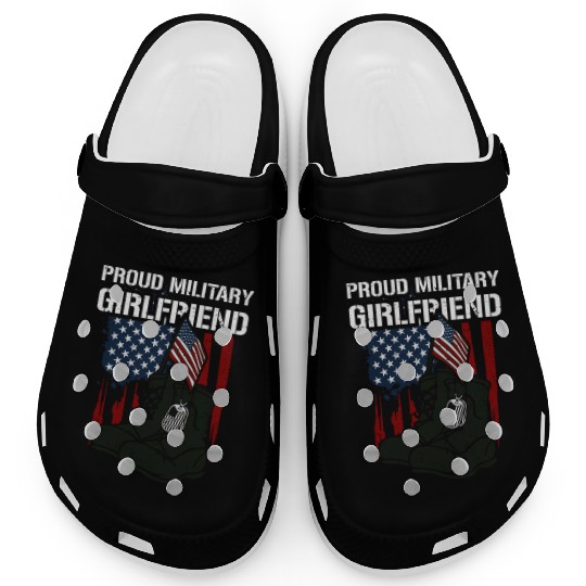 Friend Proud Military Friend Memorial Day Clogs