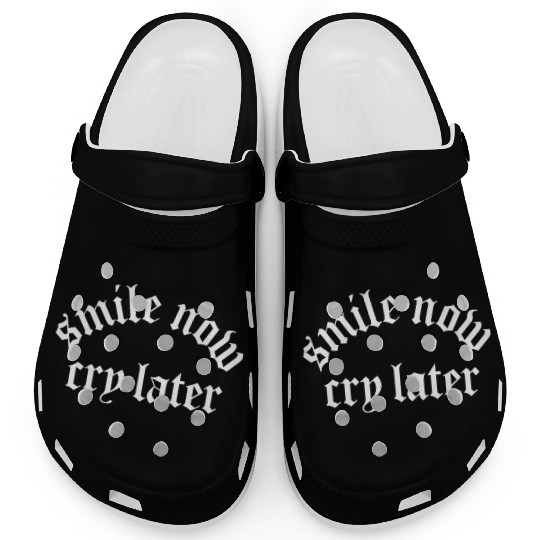 Chicano Tattoo Gang Smile Now Cry Clogs