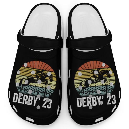 Kentucky Racing 2023 Derby Horse Racing Clogs