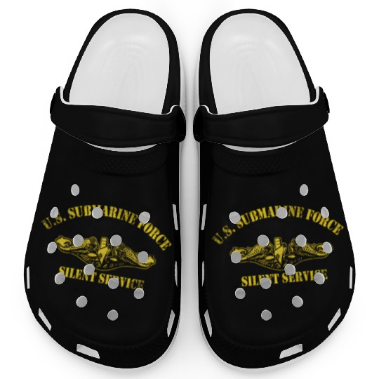 Us Submarine Force Silent Service Veteran Submarin Clogs