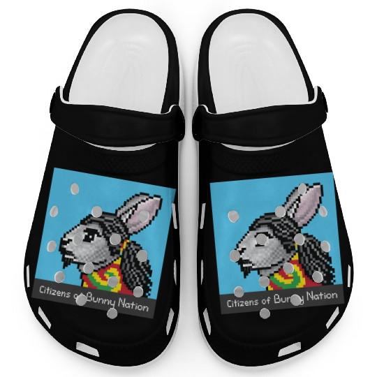Citizens of Bunny Nation NFT #72 Artwork Clogs