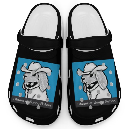 Citizens of Bunny Nation NFT #62 Artwork Clogs