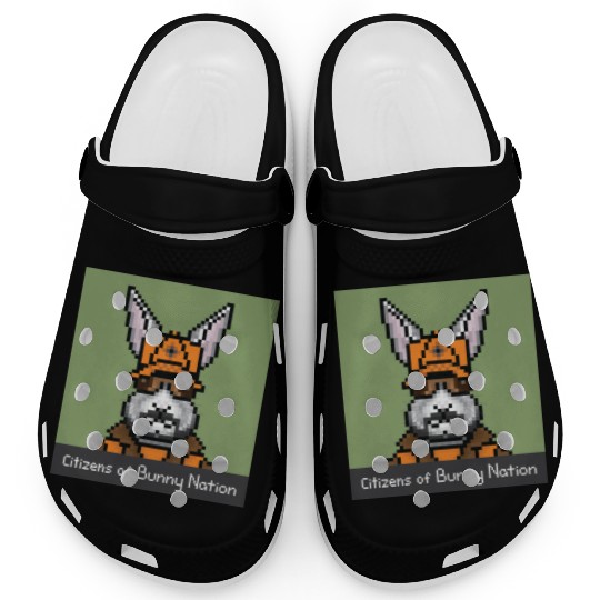 Citizens of Bunny Nation NFT #59 Artwork Clogs