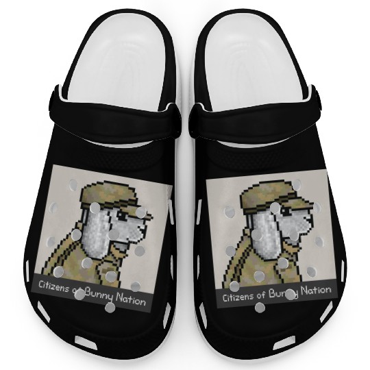 Citizens of Bunny Nation NFT #53 Artwork Clogs