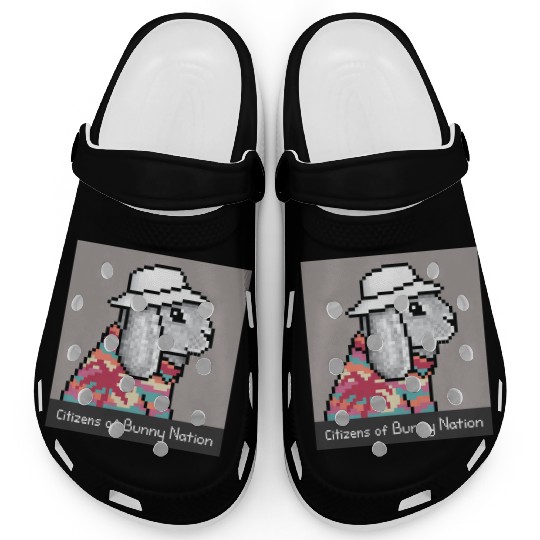 Citizens of Bunny Nation NFT #23 Artwork Clogs