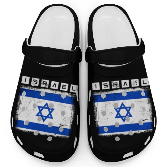 Israel Flag Star Of David Israel Clogs