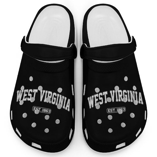 West Virginia State Athletic Style Clogs
